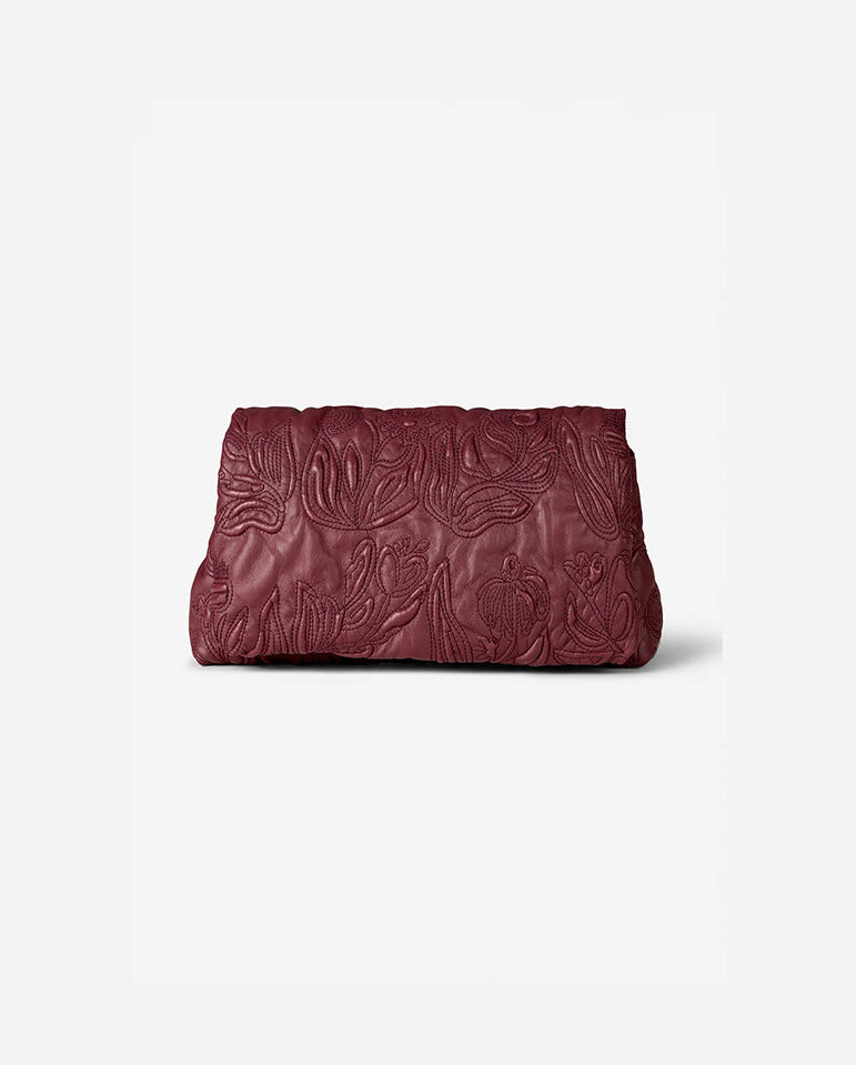 Foluke Leather Bag - Bordeaux