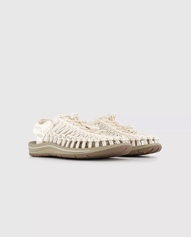 Mens Uneek Sandal White Cap / Cornstalk