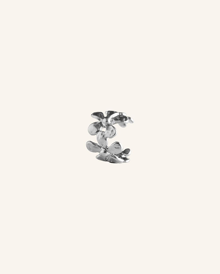 Wild Poppy Earcuff ( Single ) - SILVER