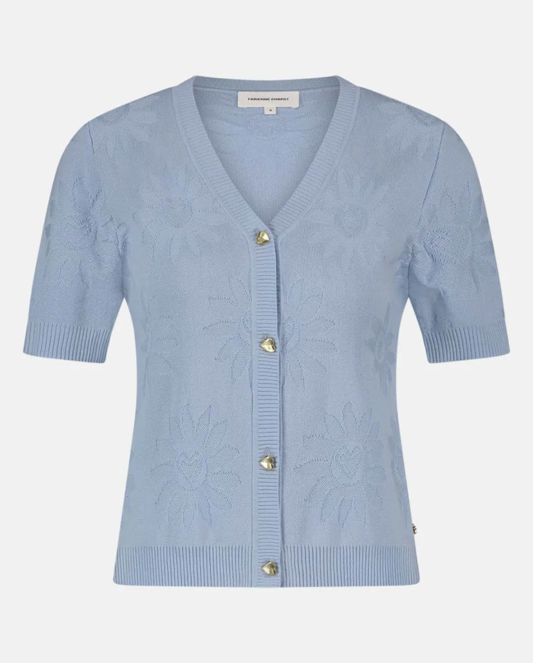 Maddy Cardigan Summer Blue