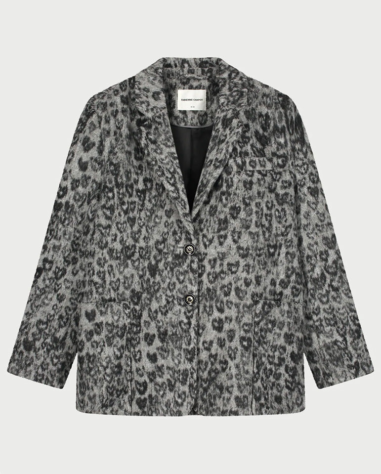 Henry Jacket - Black / Grey Leo Love