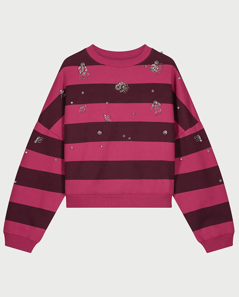 Ronny Sweat - Burgundy Stripe