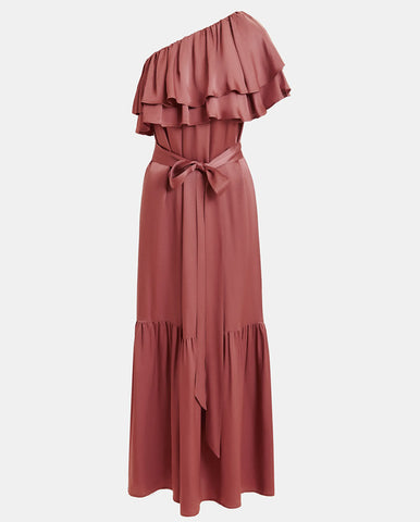 Glidea Aya Net Dress with Fringe - Sand