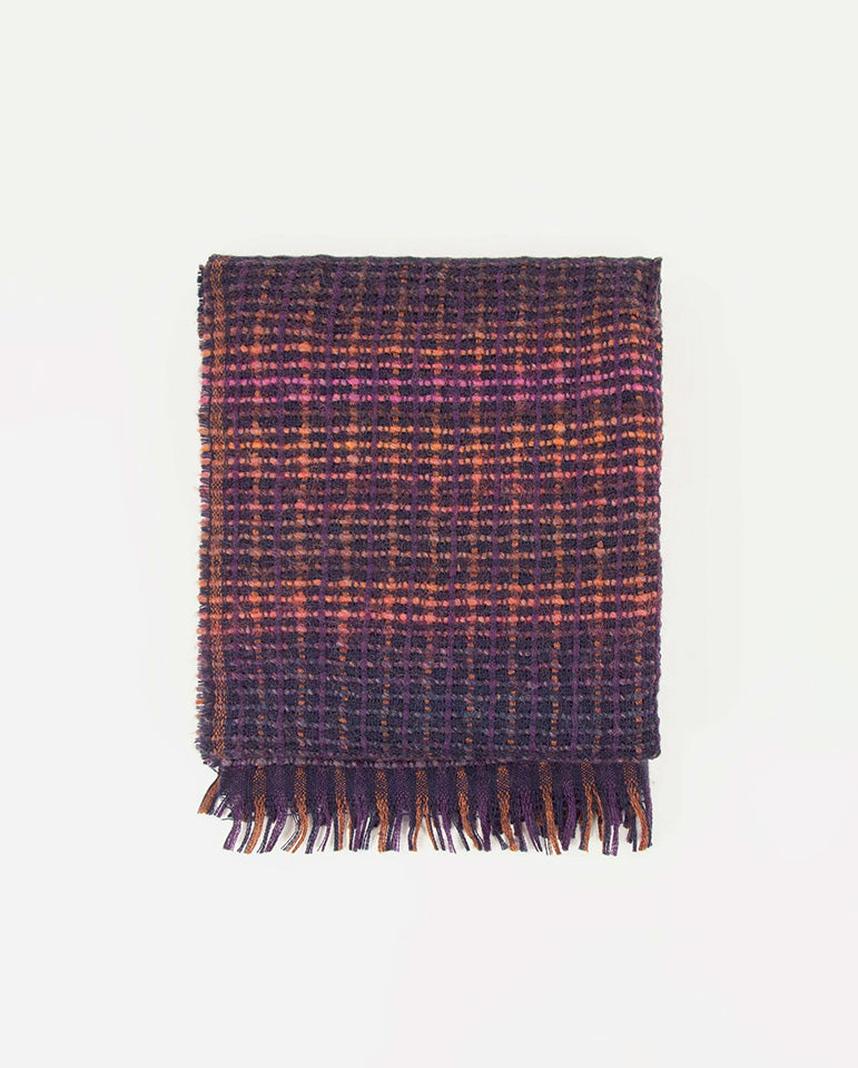 Niu Pio Scarf - Ruby Blue