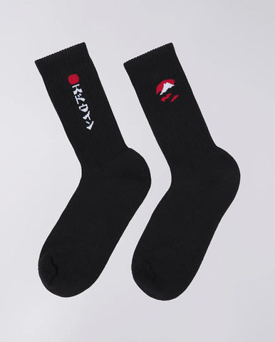 Panku Allover Socks - Black