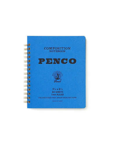 Hightide Penco Coil Notebook - Blue