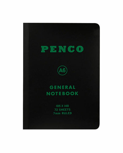 Penco Soft Notebook A6 BLACK