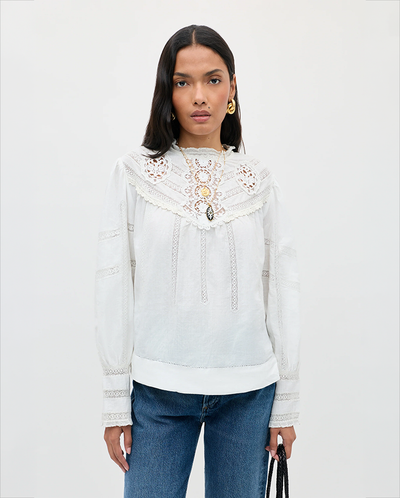 Tamzin Top - Cream