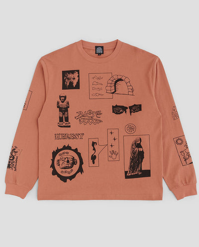 Cluster tee - Terracotta