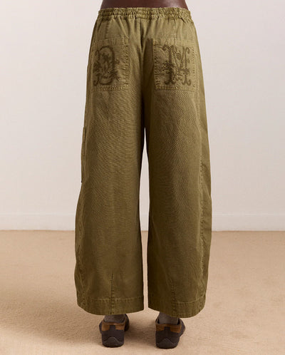 Felix Twill Trouser - Olive