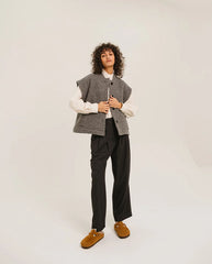 Sonny Wool Vest - Grey