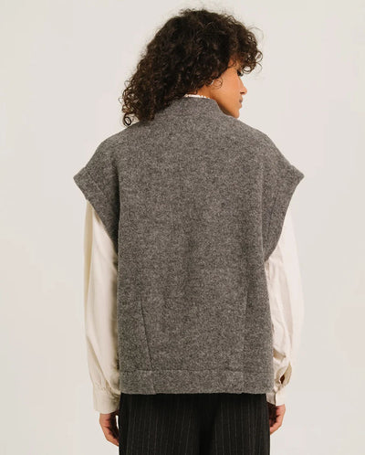 Sonny Wool Vest - Grey