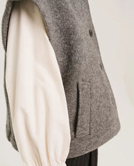 Sonny Wool Vest - Grey