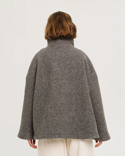 Daphne Wool Jacket - Grey