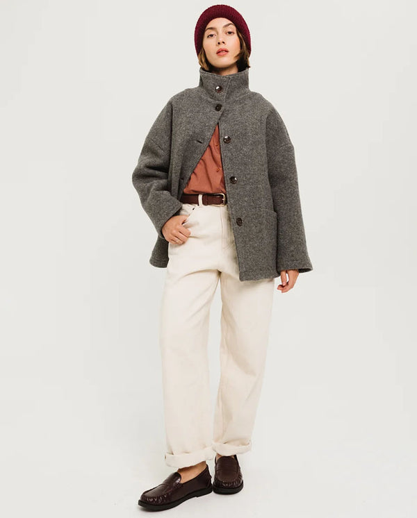 Daphne Wool Jacket - Grey