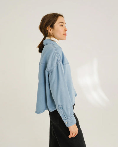 Emi Bleach Shirt - Denim