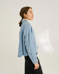 Emi Bleach Shirt - Denim