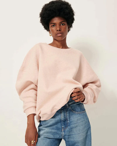 Chebbi Speckle Oversize Sweatshirt Ballerina