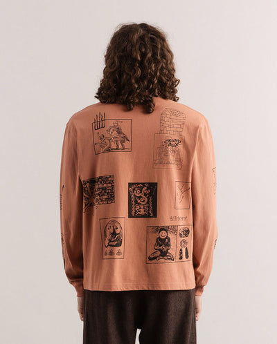 Cluster tee - Terracotta