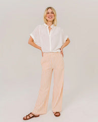 Louisa Pacora Blouse - White