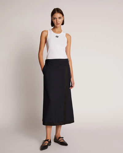 Tarin Tailored Skirt NAVY