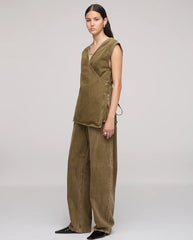 Lido Ankle Jean - Dk Olive