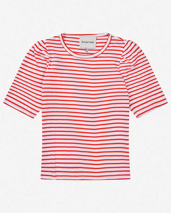 Jikolaz Stripe Tee Red Stripe