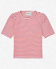 Jikolaz Stripe Tee Red Stripe