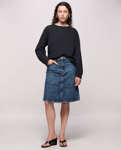 Workers Skirt - Archive Blue