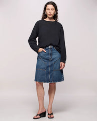 Workers Skirt - Archive Blue