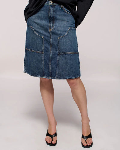 Workers Skirt - Archive Blue