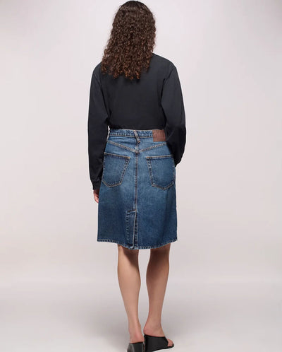 Workers Skirt - Archive Blue