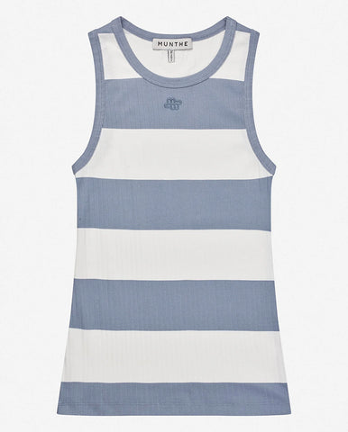 Bimo Floral Pattern Jean - Blue Denim