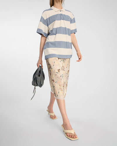 Baia Slip Skirt - Nature Print