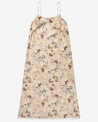 Barika Slip Dress - Nature Print