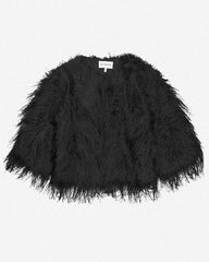 Cyanna Fringe Jacket - Black