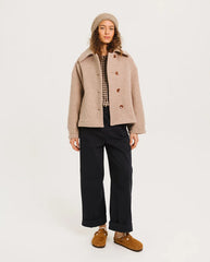 Nell Wool Jacket - Beige