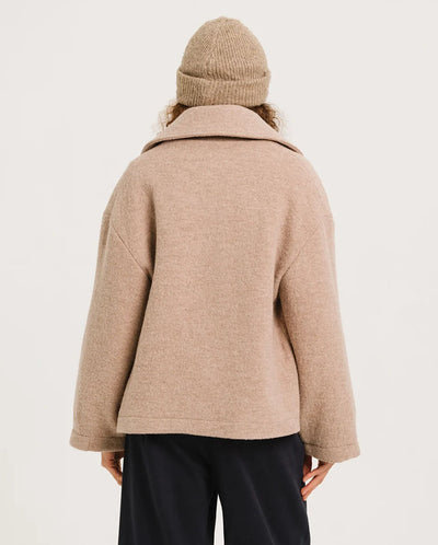 Nell Wool Jacket - Beige