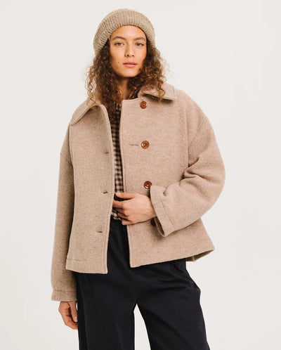 Nell Wool Jacket - Beige