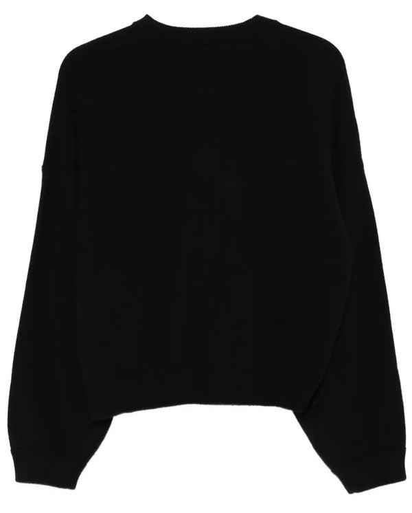 Knitted Jacket Cardigan Black