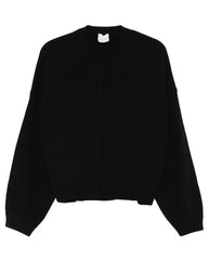 Knitted Jacket Cardigan Black