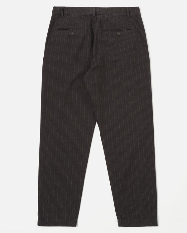 Military Chino Brown Italian Pinstripe