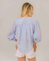 Gladis Cielo Blouse - Sky