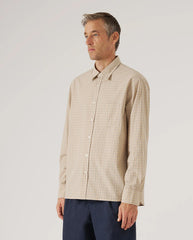 Lazy Day Shirt - Fawn Shiro Check
