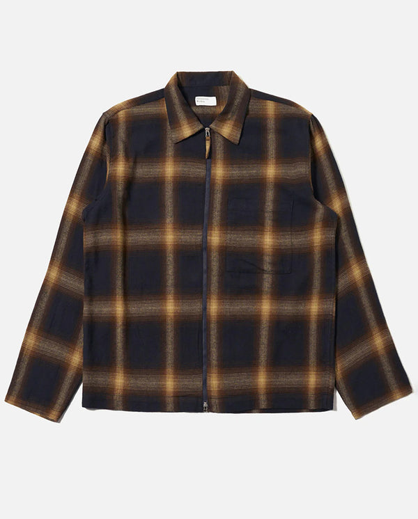Zip Shirt - Navy
