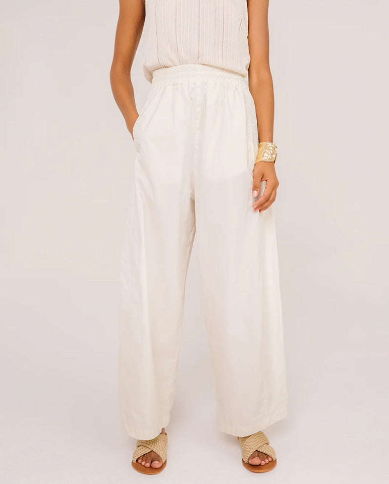 Liam Panna Trouser - Ecru