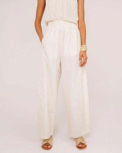 Liam Panna Trouser - Ecru