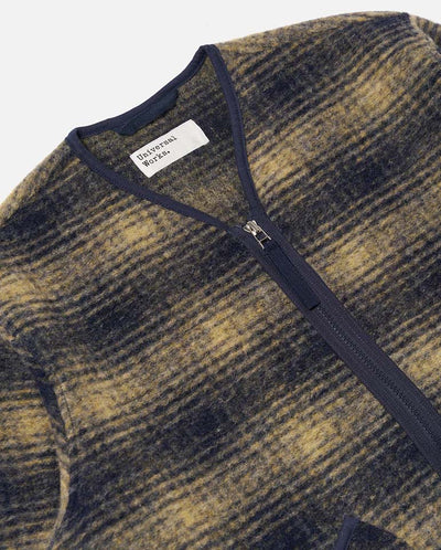 Fleece ZIP LINER JACKET - NAVY