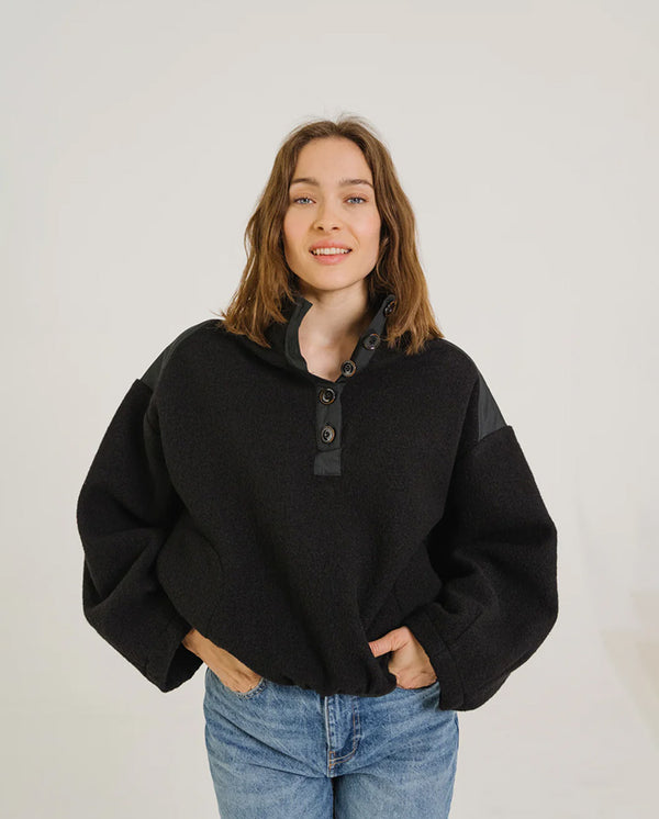 Jaya Pop Over Jacket - Black