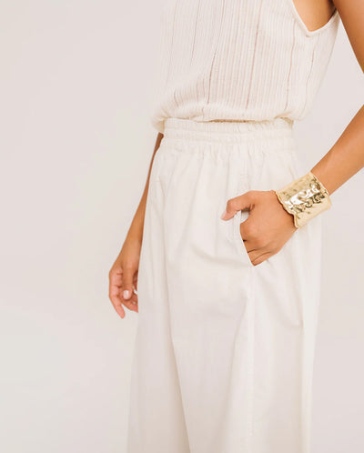 Liam Panna Trouser - Ecru